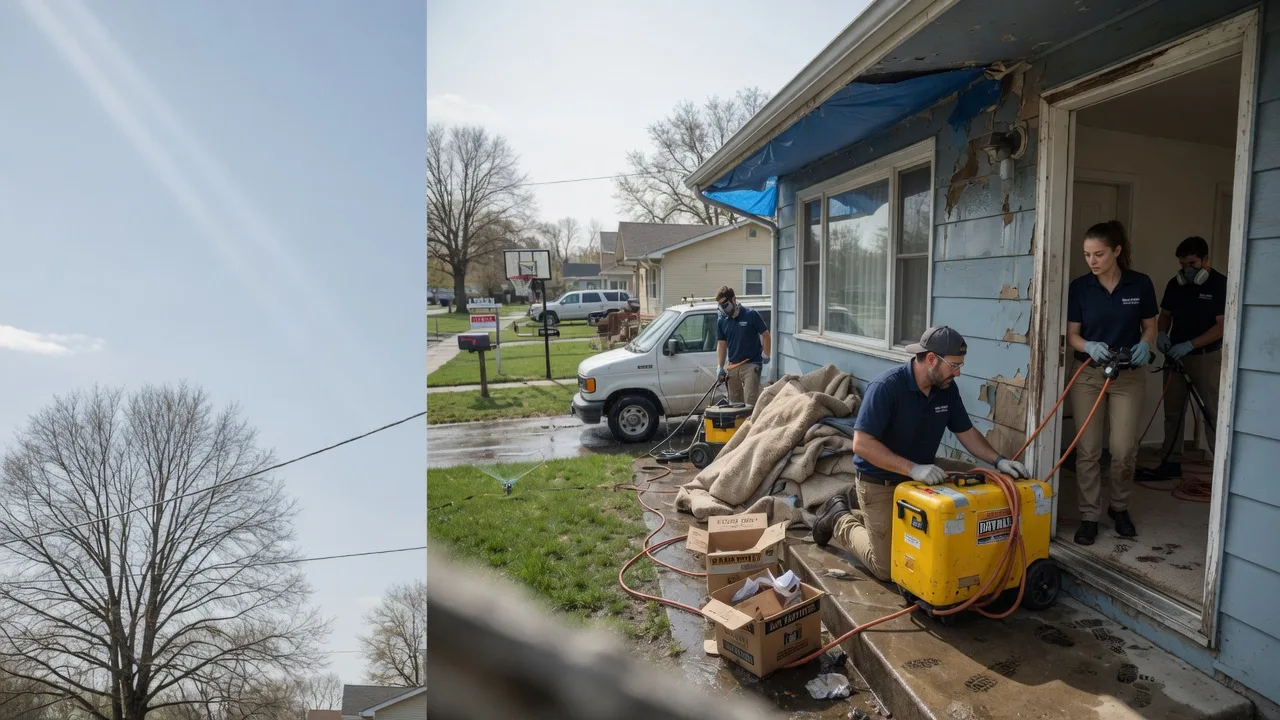Basement Flood Cleanup in Fairport, NY near me